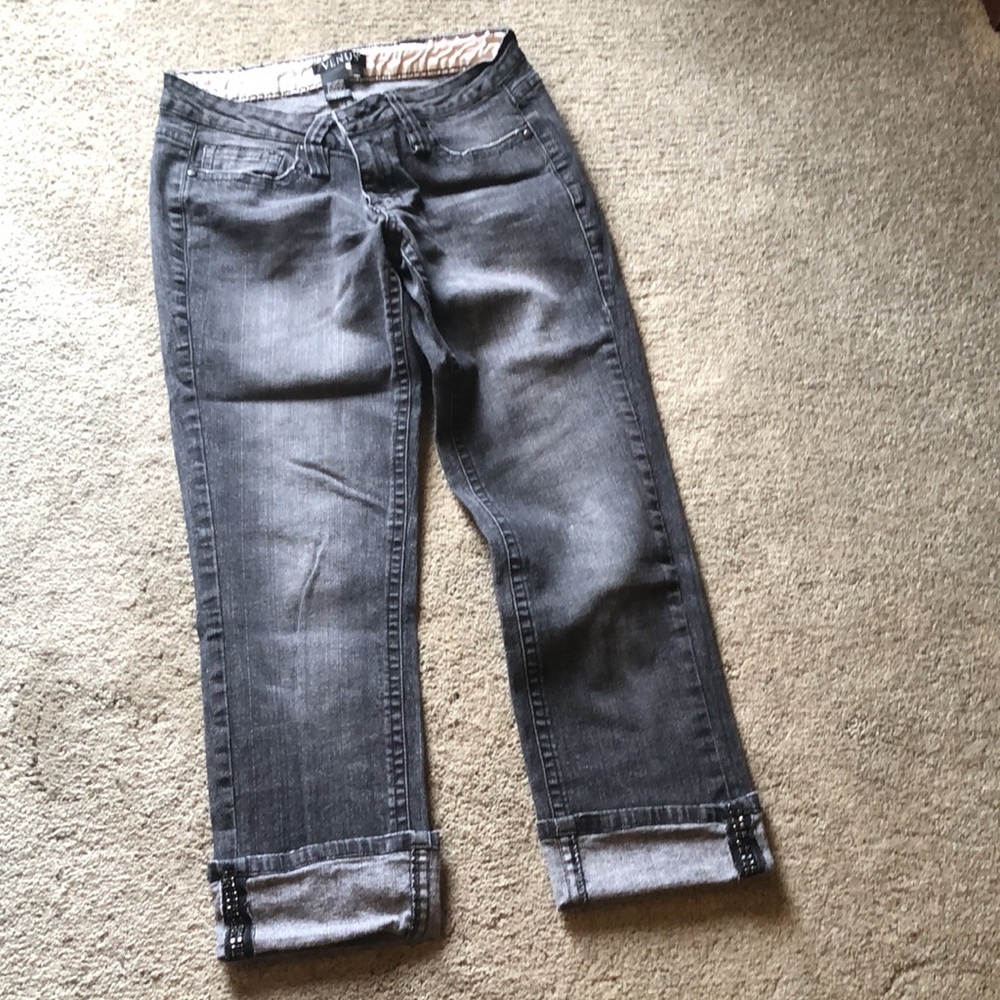 Venus black ankle jeans